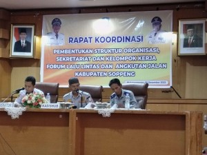 Forum Lalu Lintas dan Angkutan Jalan Kabupaten Soppeng Segera Terbentuk