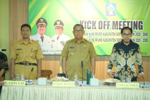 Wakil Bupati Soppeng Buka Kick Off Meeting KLHS RPJPD Kabupaten Soppeng Tahun 2025 2045