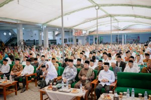 Adik Prabowo Rayakan Maulid di Pondok Pesantren Al Falah Banyumas