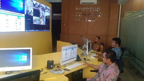 Pantau Kinerja Pegawai, Pemkab Soppeng Pasang 100 CCTV