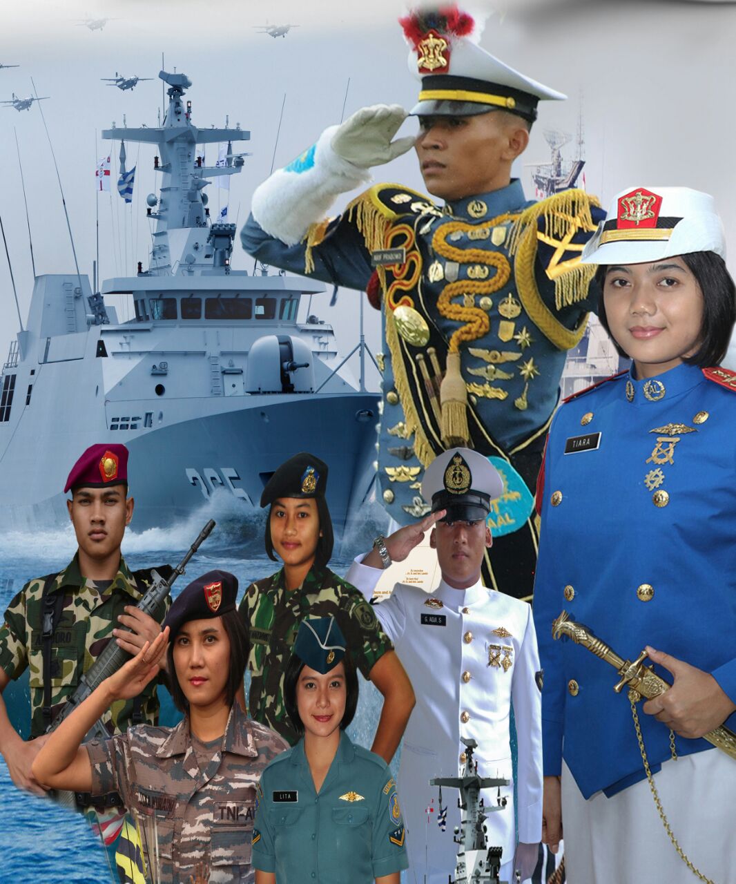 LANTAMAL VI TERIMA PENDAFTARAN TARUNA/TARUNI AAL DAN BINTARA PK PRIA/WANITA TNI AL TAHUN 2018