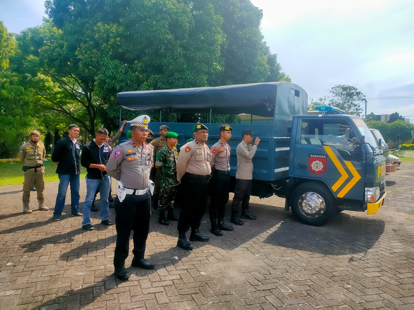 Jelang Pilkades Serentak,Polres Soppeng Laksanakan Patroli Gabungan 