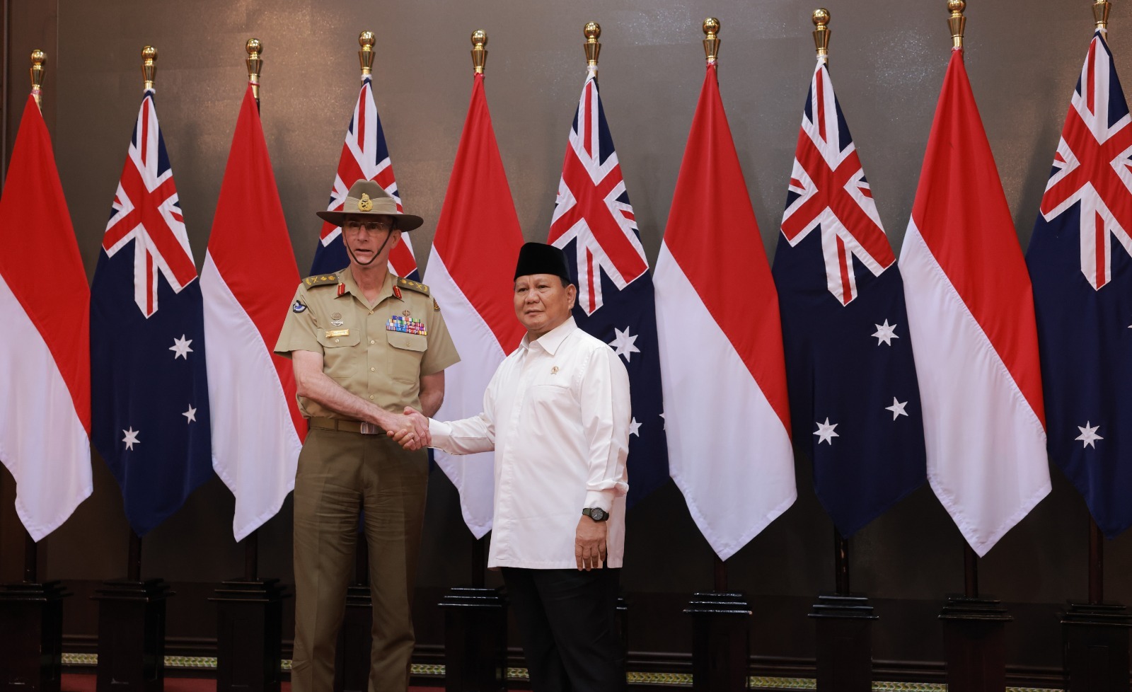 Panglima Angkatan Bersenjata Australia Temui Prabowo Subianto