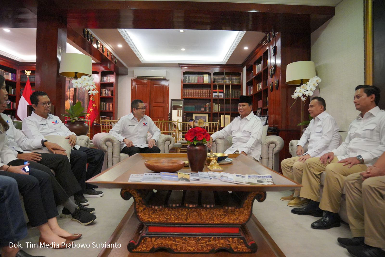 Prabowo dan Hary Tanoe Bertemu di Kertanegara, Penjajakan Kerja Sama Politik