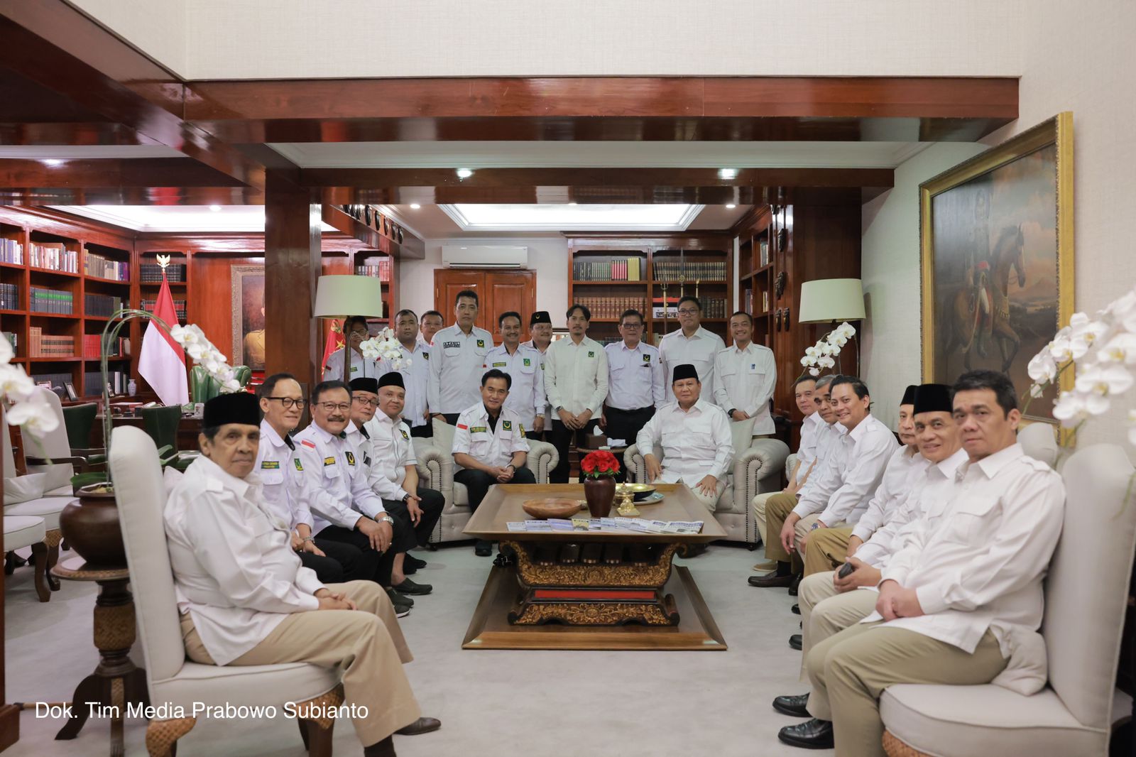 Silaturahmi Politik Gerindra & PBB, Prabowo: Terbuka Kerjasama Dengan Siapa Saja