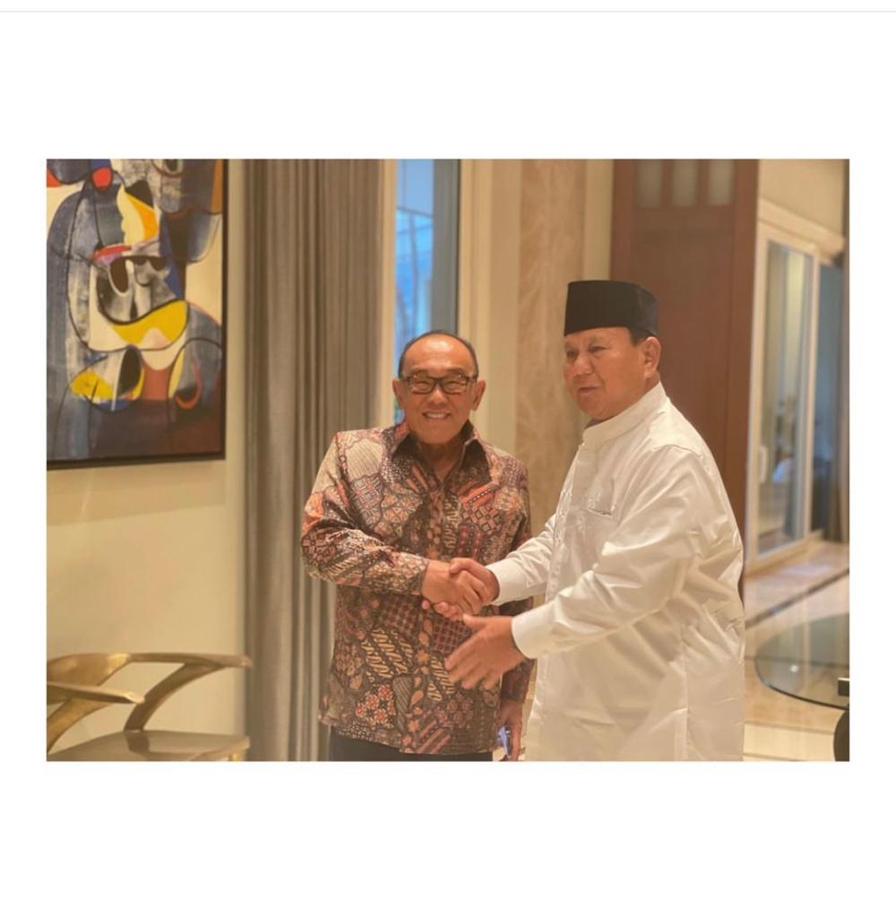 Pasca Bertemu Jokowi, Prabowo Lanjut Silaturahmi Lebaran dengan Aburizal Bakrie dan Airlangga Hartar