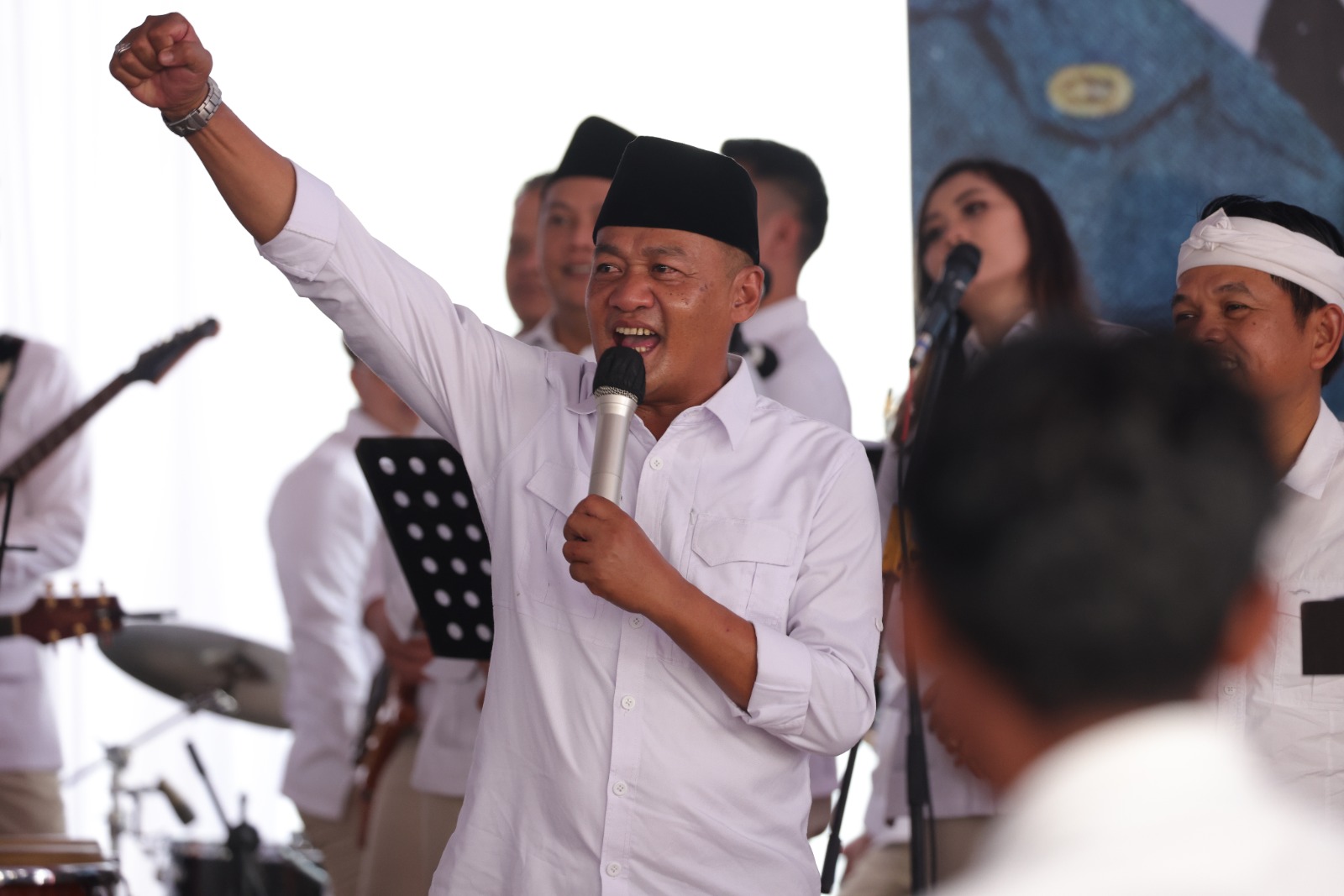 Ribuan Kader Gerindra Bekasi Berkumpul Untuk Menangkan Prabowo