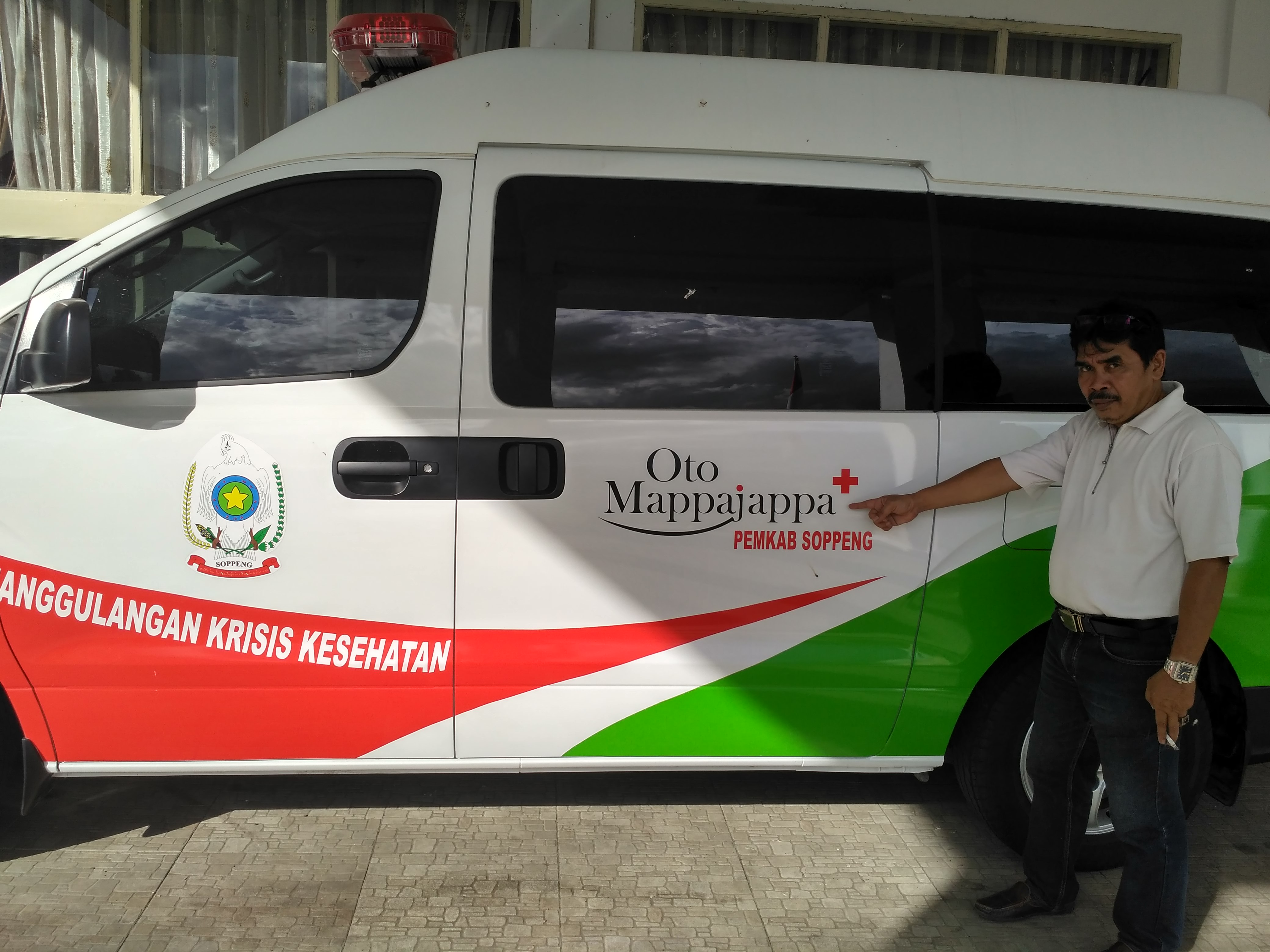 Mappajappa, Ambulance Canggih Milik Pemkab Soppeng