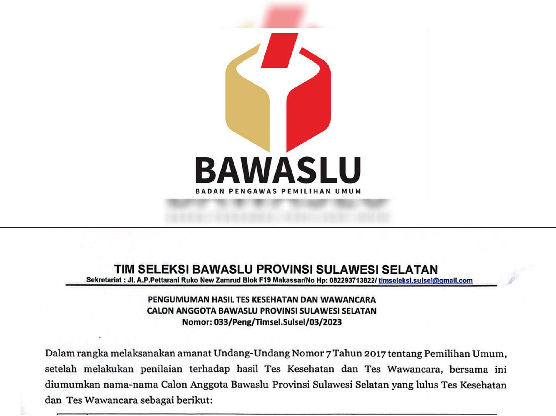 Posisi Petahana Bawaslu ’Terancam’, Kursinya Diincar Empat Komisioner KPU Soppeng